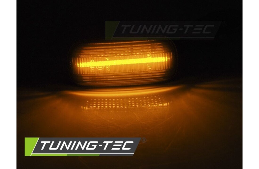Zijkant knipperlichten geschikt voor Audi A4 B6 10 00-10 04 / A4 B7 11 04-08 smoke LED