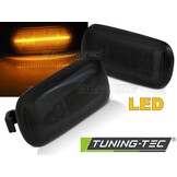 Zijkant knipperlichten geschikt voor Audi A4 B6 10 00-10 04 / A4 B7 11 04-08 smoke LED