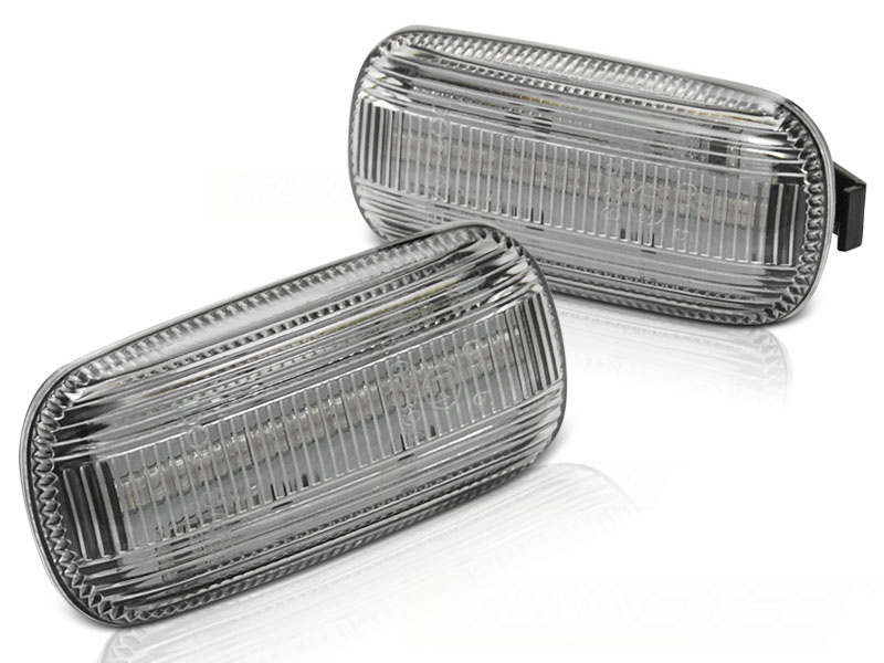 Zijkant knipperlichten geschikt voor Audi A4 B6 10 00-10 04 / A4 B7 11 04-08 wit LED