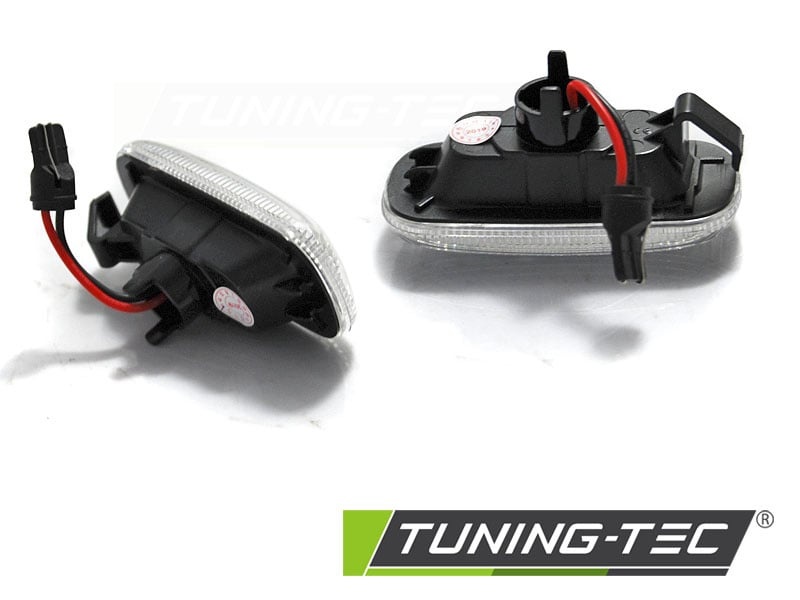 Zijkant knipperlichten geschikt voor Audi A4 B6 10 00-10 04 / A4 B7 11 04-08 wit LED