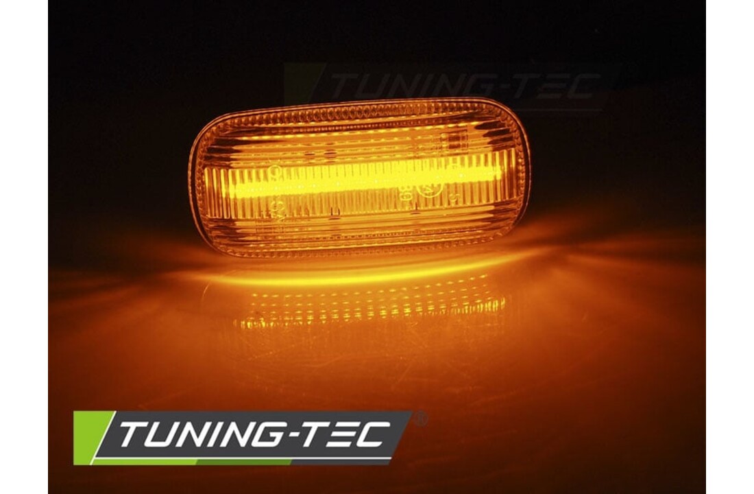 Zijkant knipperlichten geschikt voor Audi A4 B6 10 00-10 04 / A4 B7 11 04-08 wit LED