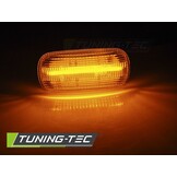 Zijkant knipperlichten geschikt voor Audi A4 B6 10 00-10 04 / A4 B7 11 04-08 wit LED