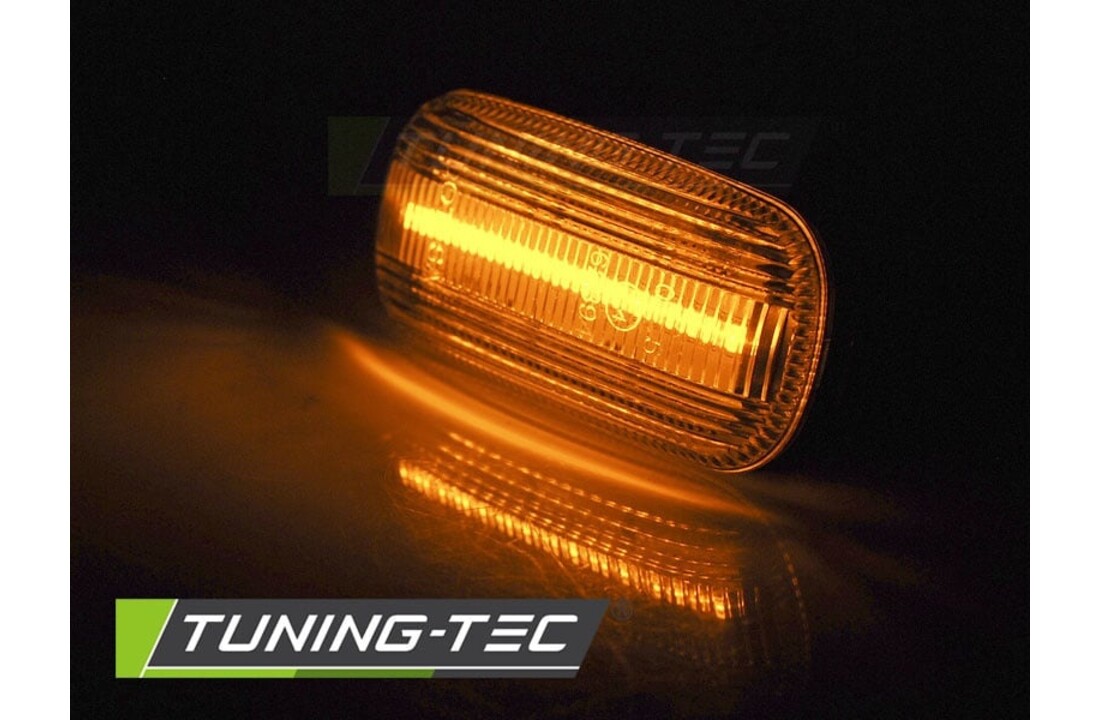 Zijkant knipperlichten geschikt voor Audi A4 B6 10 00-10 04 / A4 B7 11 04-08 wit LED