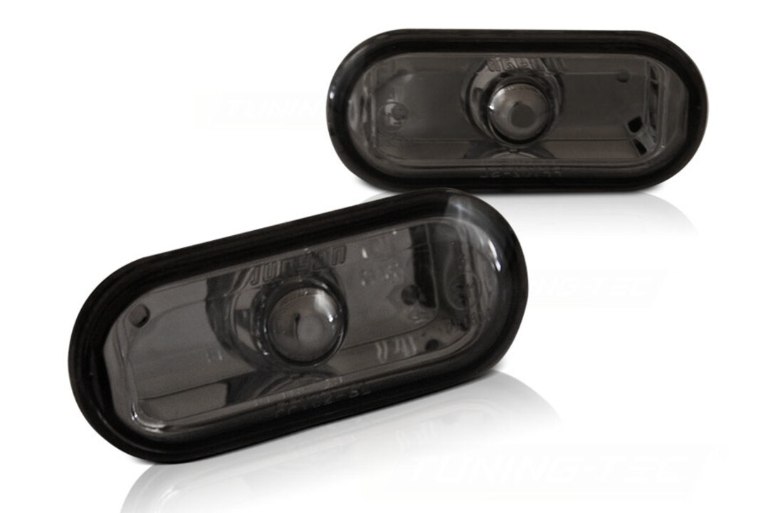 Zijkant knipperlichten geschikt voor Ford Fiesta MK6 05 02-08 / C-MAX / Focus MK2 smoke