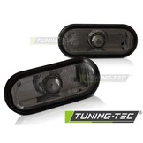 Zijkant knipperlichten geschikt voor Ford Fiesta MK6 05 02-08 / C-MAX / Focus MK2 smoke