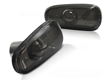 Zijkant knipperlichten geschikt voor Opel Astra G 09 97-02 04 smoke