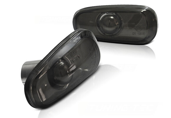 Zijkant knipperlichten geschikt voor Opel Astra G 09 97-02 04 smoke