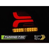 Achterlichten geschikt voor Suzuki Swift VI 17- zwart LED seq