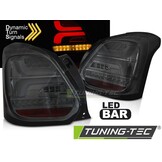 Achterlichten geschikt voor Suzuki Swift VI 17- smoke LED seq