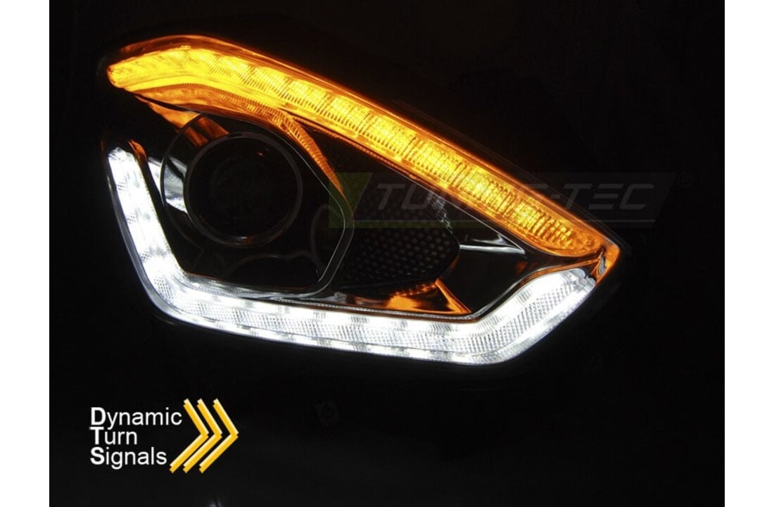 Koplampen geschikt voor Suzuki Swift VI 17- seq chroom