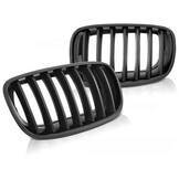 Grill geschikt voor BMW X5 E70/X6 E71 08- glanzend zwart