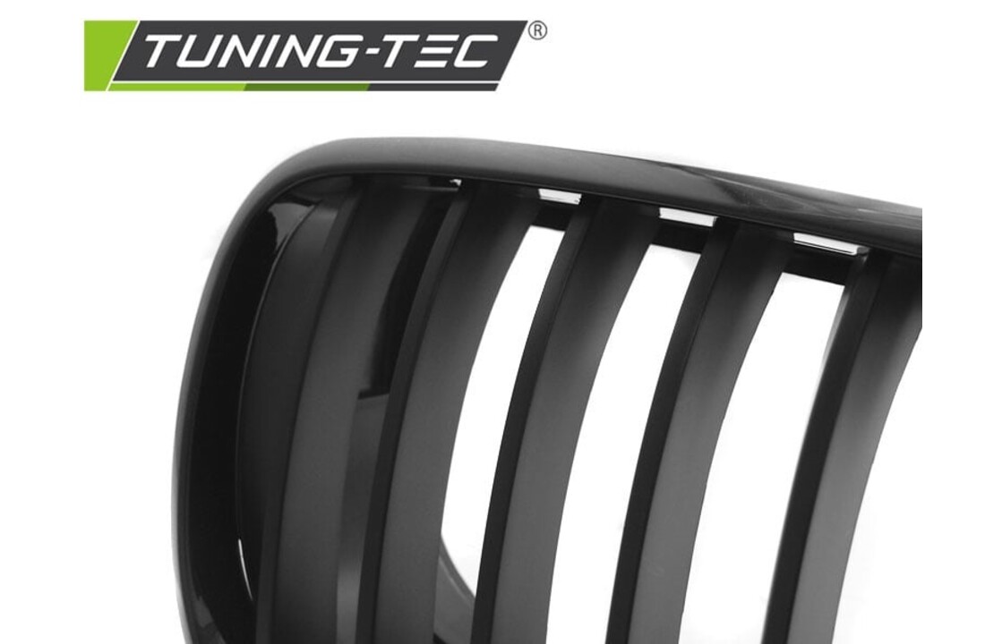 Grill geschikt voor BMW X5 E70/X6 E71 08- glanzend zwart