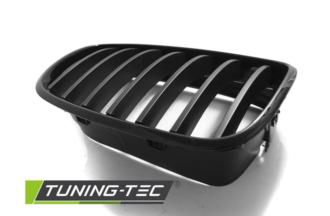 Grill geschikt voor BMW X5 E70/X6 E71 08- glanzend zwart