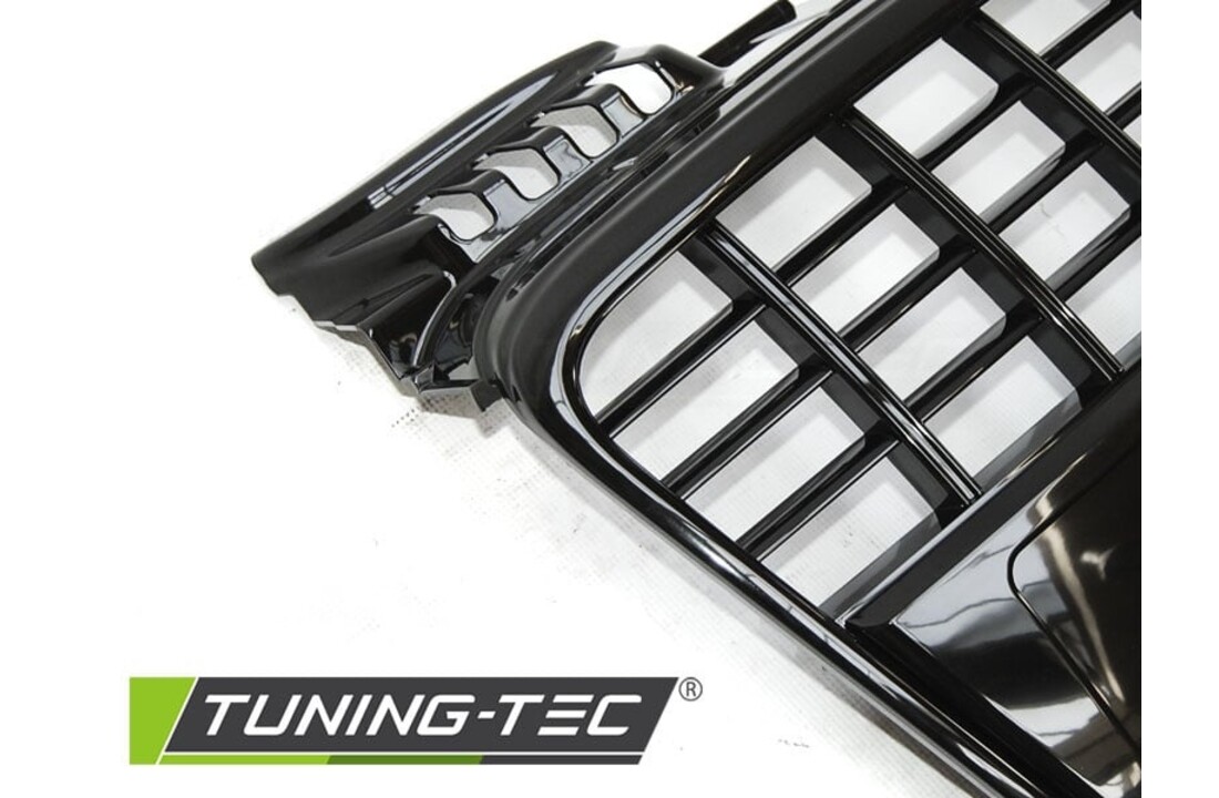 Grill geschikt voor AUDI A4 B7 04-08 S8 LOOK GLANZEND ZWART