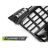 Grill geschikt voor AUDI A4 B7 04-08 S8 LOOK GLANZEND ZWART