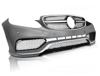 Tuning bumper geschikt voor Mercedes W212 13-16 E63 AMG stijl PDC