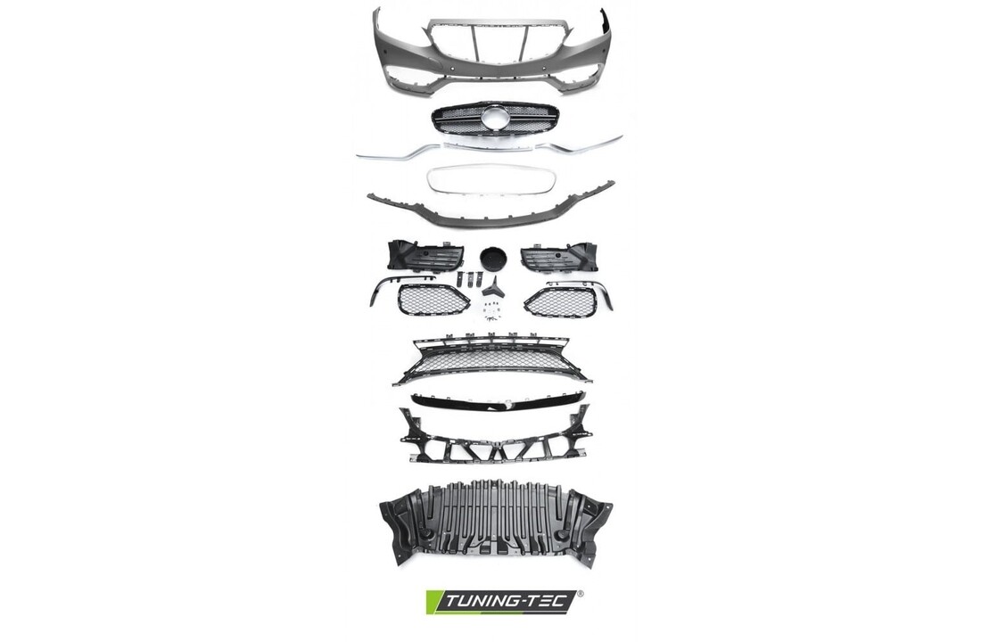Tuning bumper geschikt voor Mercedes W212 13-16 E63 AMG stijl PDC