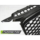 Grill geschikt voor AUDI A3 05-08 RS LOOK GLANZEND ZWART