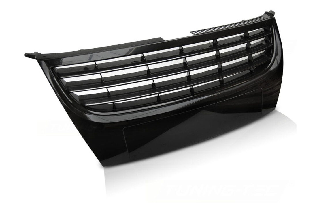 Grill geschikt voor VW Touran 07-10 glanzend zwart