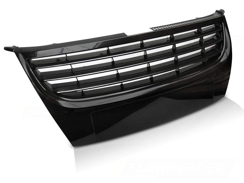 Grill geschikt voor VW Touran 07-10 glanzend zwart