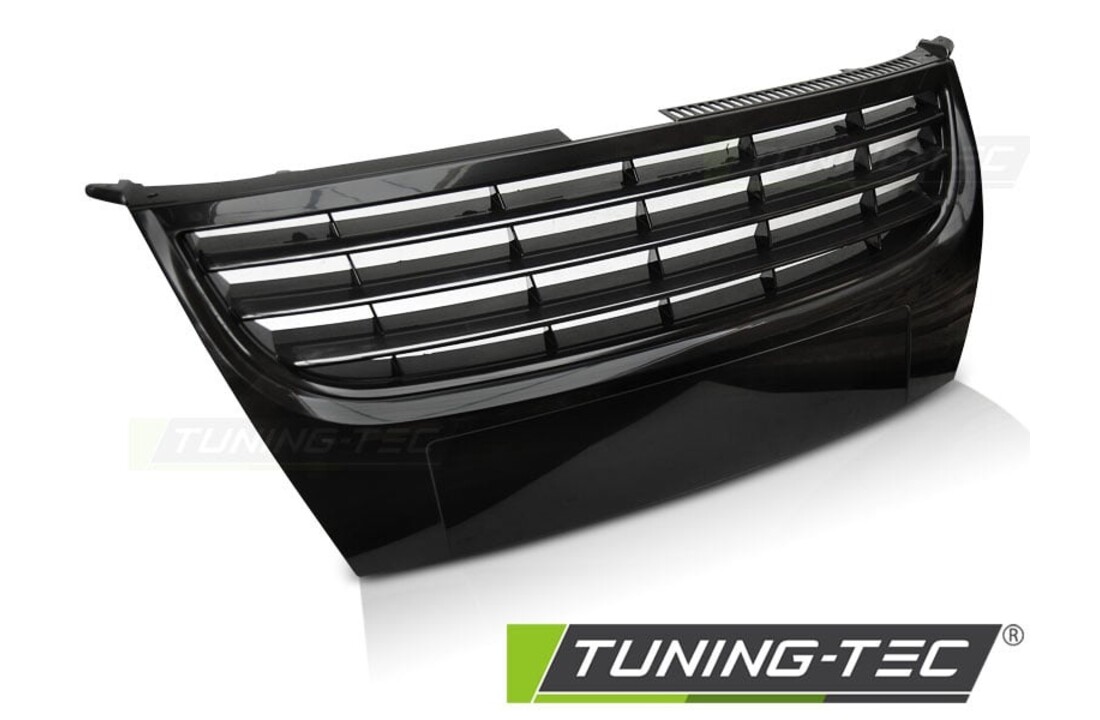 Grill geschikt voor VW Touran 07-10 glanzend zwart
