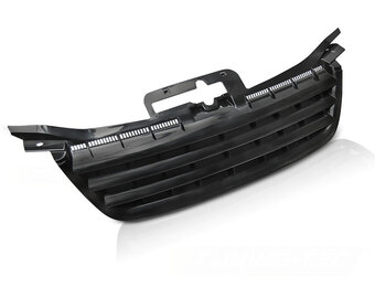 Grill geschikt voor VW Touran 03-06 glanzend zwart