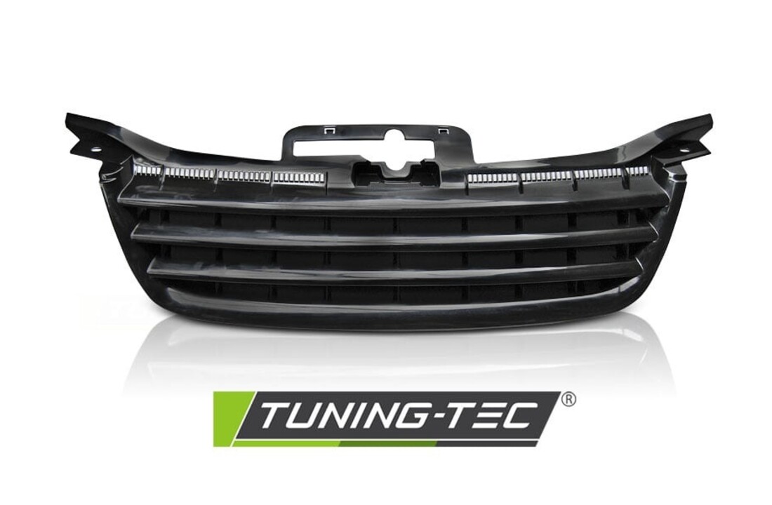 Grill geschikt voor VW Touran 03-06 glanzend zwart