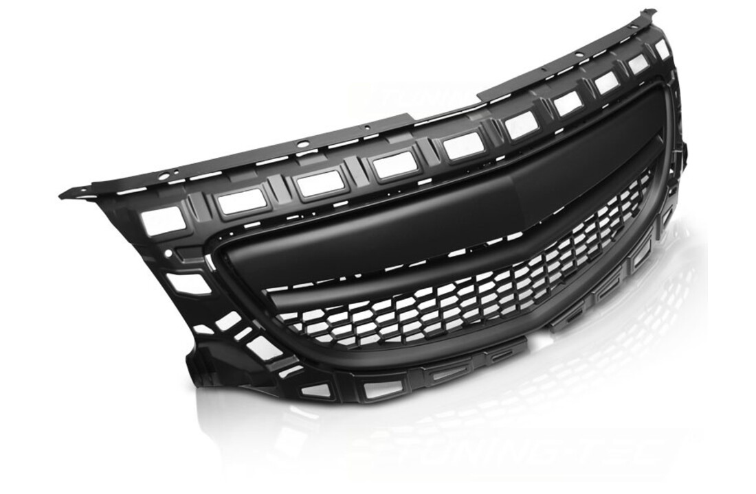Grill geschikt voor Opel Insignia 08-12 OPC Look zwart mat