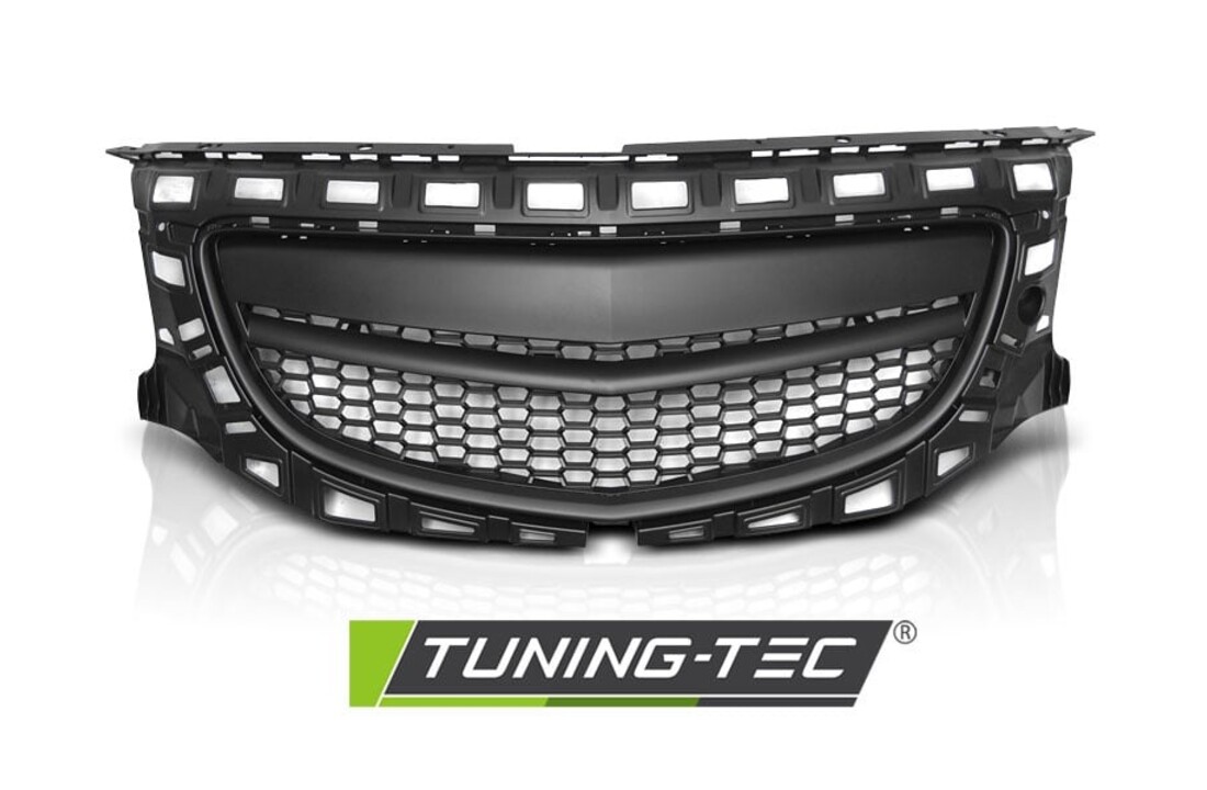 Grill geschikt voor Opel Insignia 08-12 OPC Look zwart mat