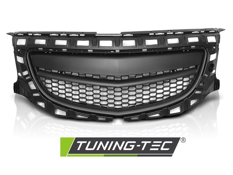 Grill geschikt voor Opel Insignia 08-12 OPC Look zwart mat