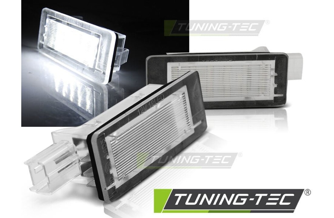Kentekenverlichting LED geschikt voor Renault Espace/Scenic/Dacia Duster/Lodgy LED