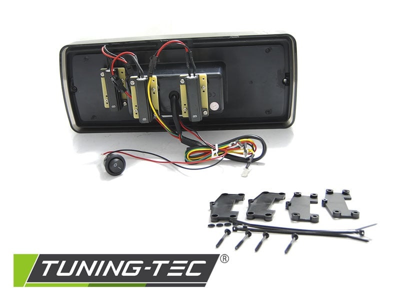 Achterlichten geschikt voor Mercedes W463 G-Klasse 90-12 rood helder LED seq