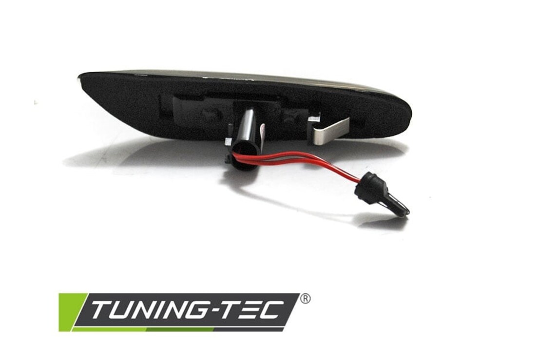 Zijkant knipperlichten geschikt voor BMW E46 09 01-03 05 zwart LED