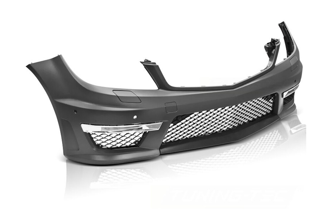 Tuning bumper geschikt voor Mercedes W204 11-14 C63 stijl PDC