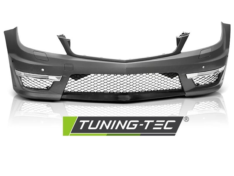 Tuning bumper geschikt voor Mercedes W204 11-14 C63 stijl PDC