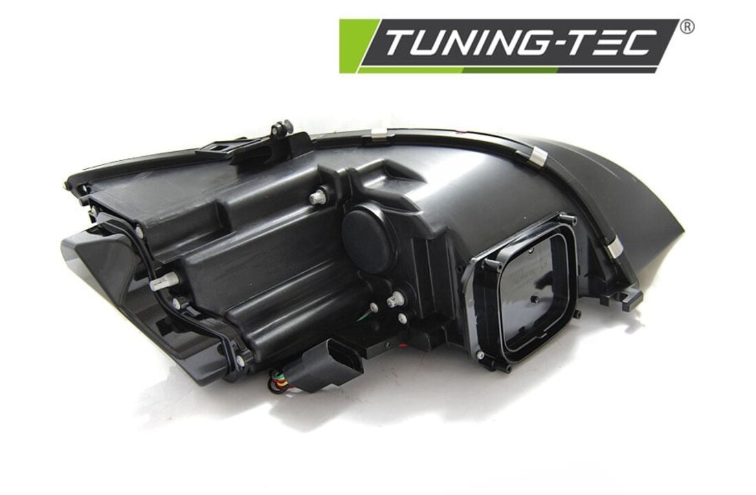 Koplampen met parkeerlicht geschikt voor Audi TT 06-10 8j zwart LED seq