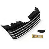 Grill geschikt voor VW Passat B7 10-14 chroom zwart