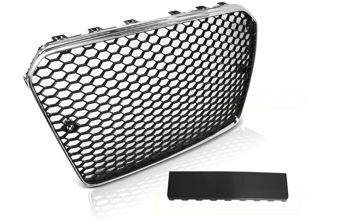 Grill AUDI A5 11-16 RS5 STIJL CHROOM ZWART