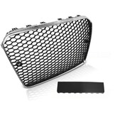 Grill geschikt voor AUDI A5 11-16 RS5 STIJL CHROOM ZWART