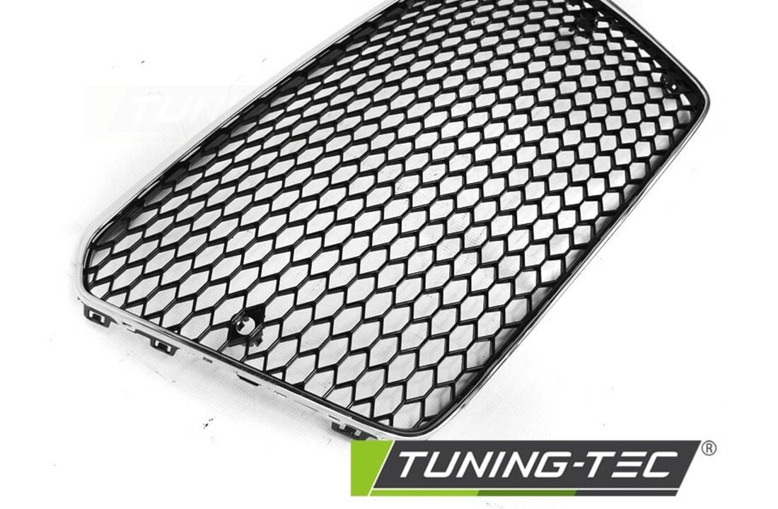 Grill AUDI A5 11-16 RS5 STIJL CHROOM ZWART