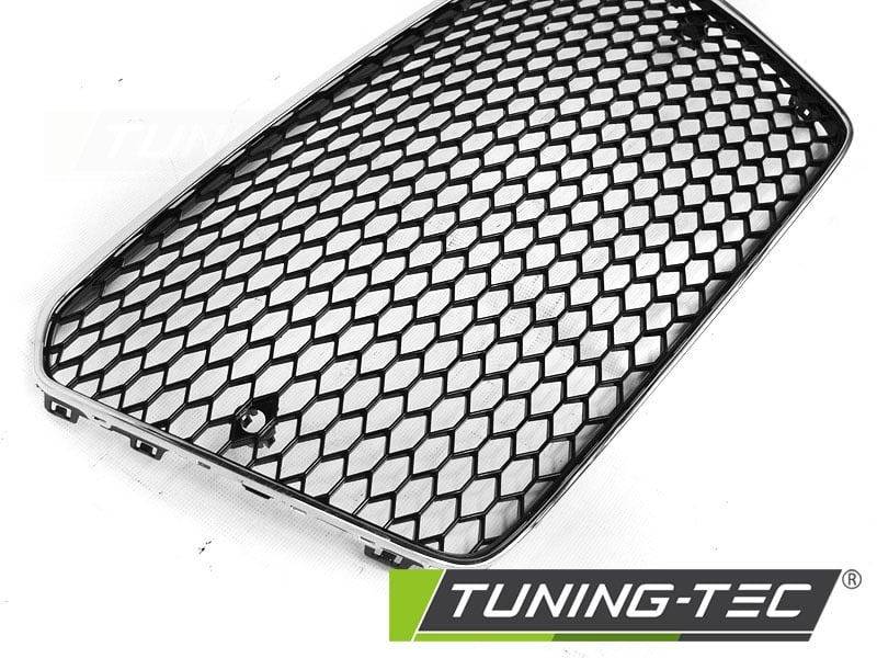 Grill geschikt voor AUDI A5 11-16 RS5 STIJL CHROOM ZWART