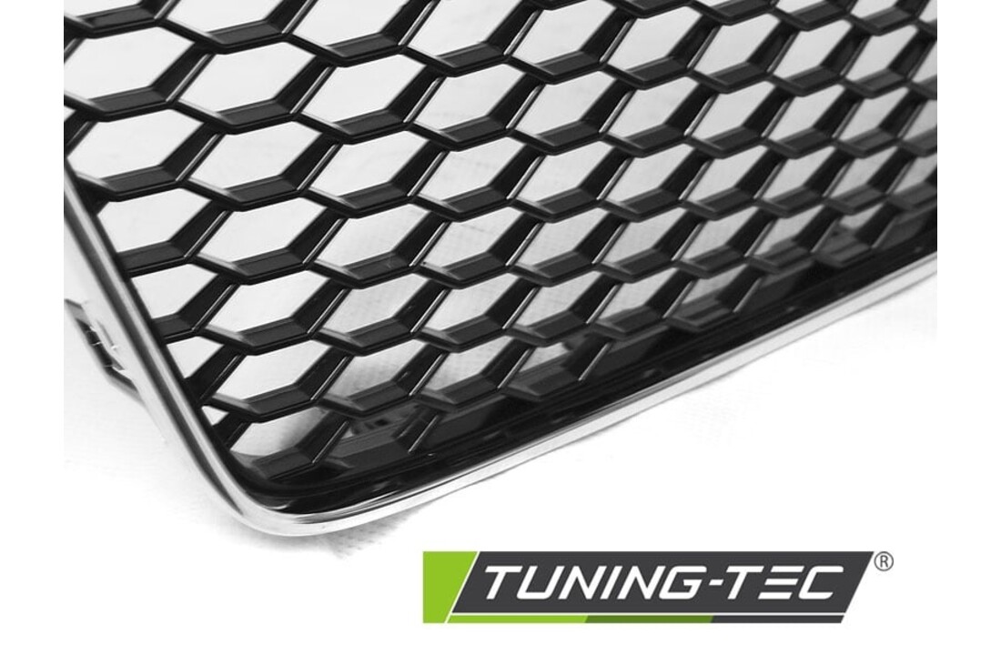 Grill AUDI A5 11-16 RS5 STIJL CHROOM ZWART