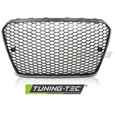 Grill geschikt voor AUDI A5 11-16 RS5 STIJL CHROOM ZWART
