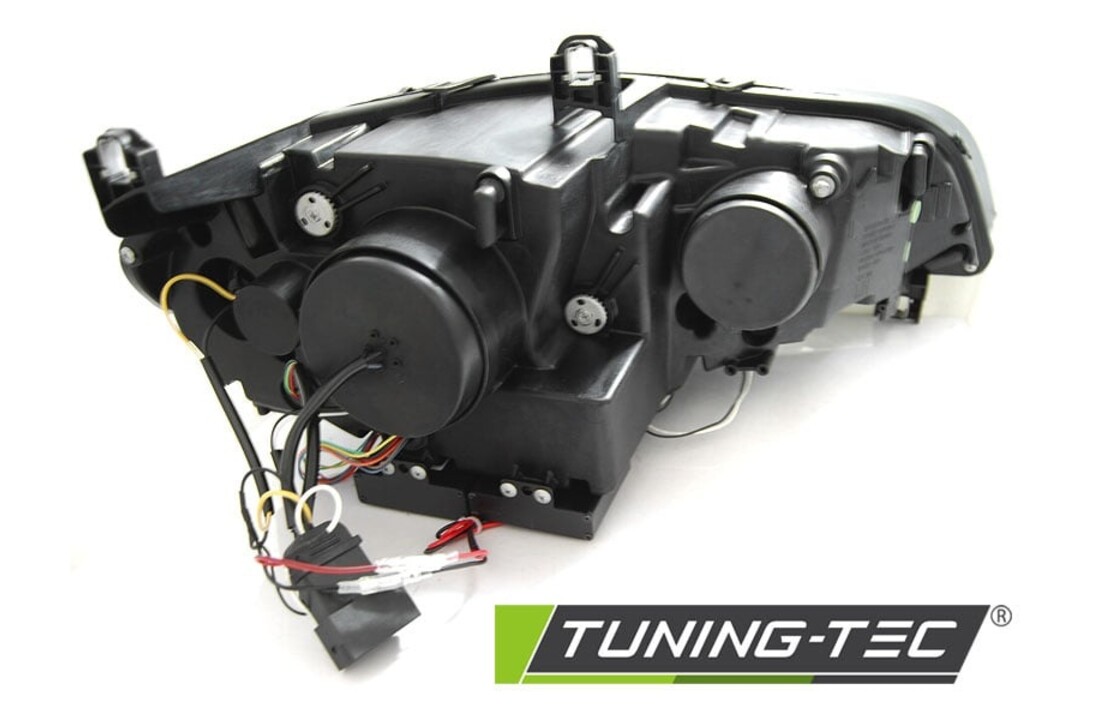 Koplampen xenon geschikt voor BMW X5 E70 07-10 AE DRL LED zwart afs HID