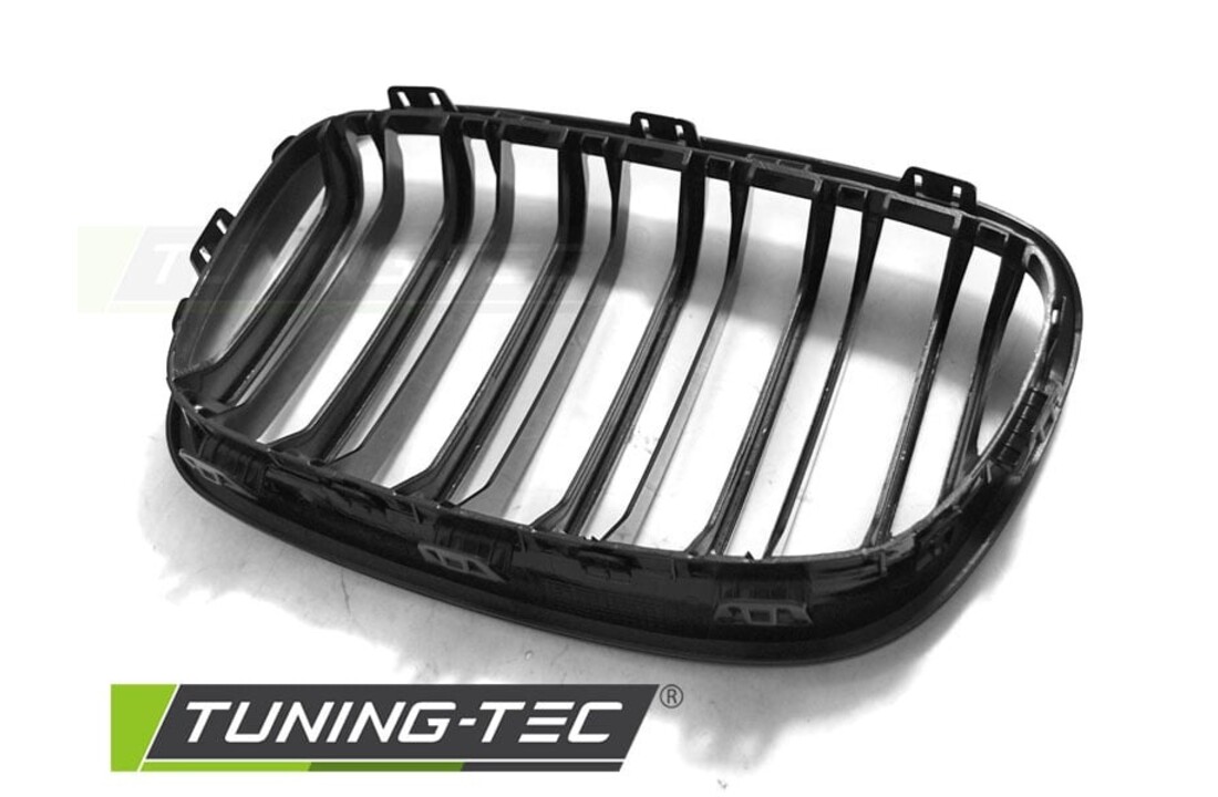 Grill geschikt voor BMW F20/F21 11-12 14 glanzend zwart dubbele stang M-Look
