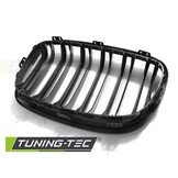 Grill geschikt voor BMW F20/F21 11-12 14 glanzend zwart dubbele stang M-Look