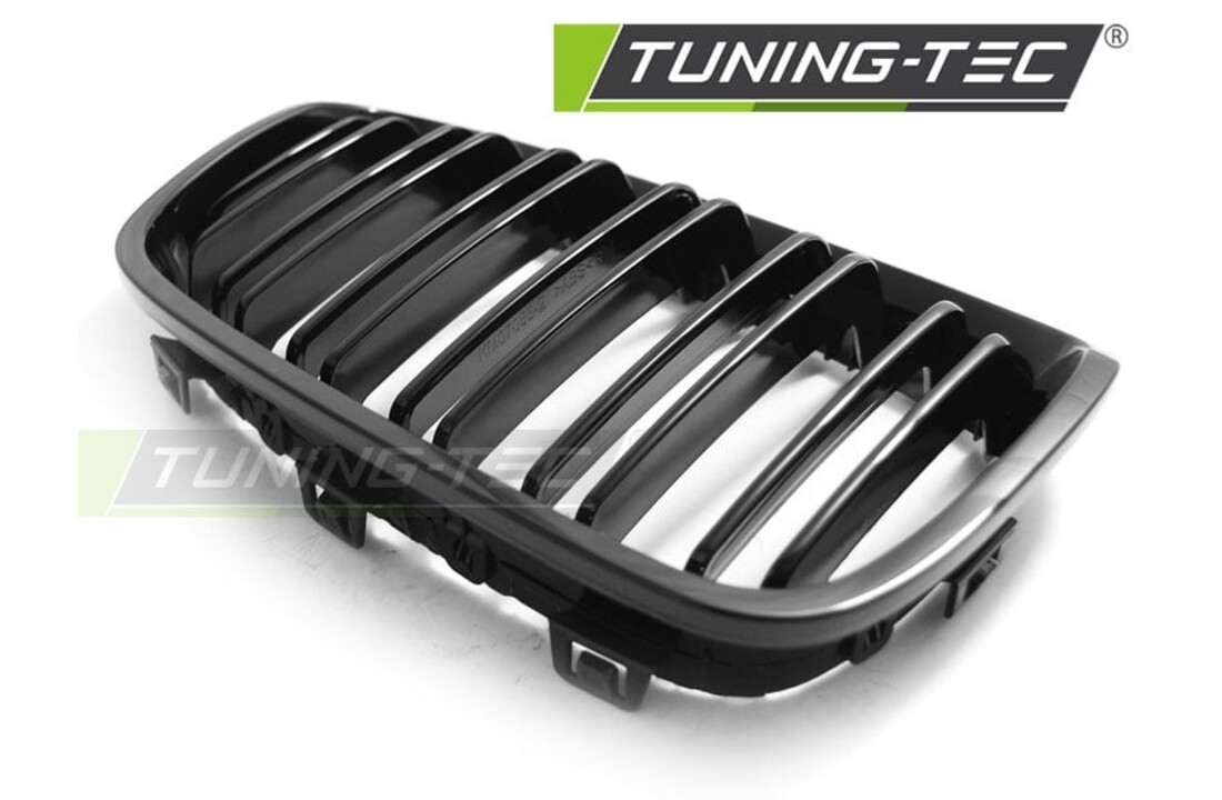 Grill geschikt voor BMW F20/F21 11-12 14 glanzend zwart dubbele stang M-Look