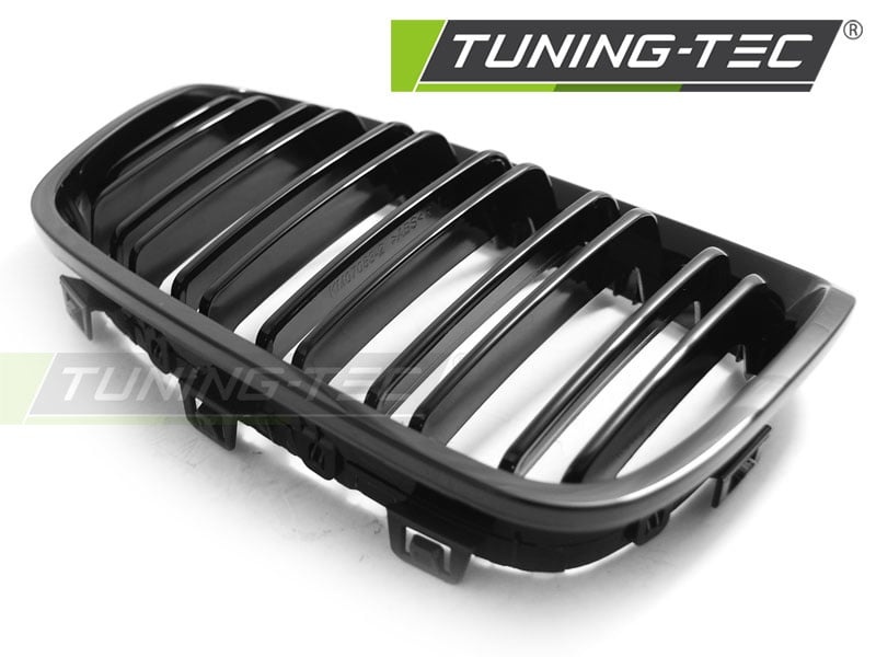 Grill geschikt voor BMW F20/F21 11-12 14 glanzend zwart dubbele stang M-Look