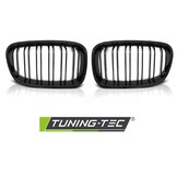 Grill geschikt voor BMW F20/F21 11-12 14 glanzend zwart dubbele stang M-Look