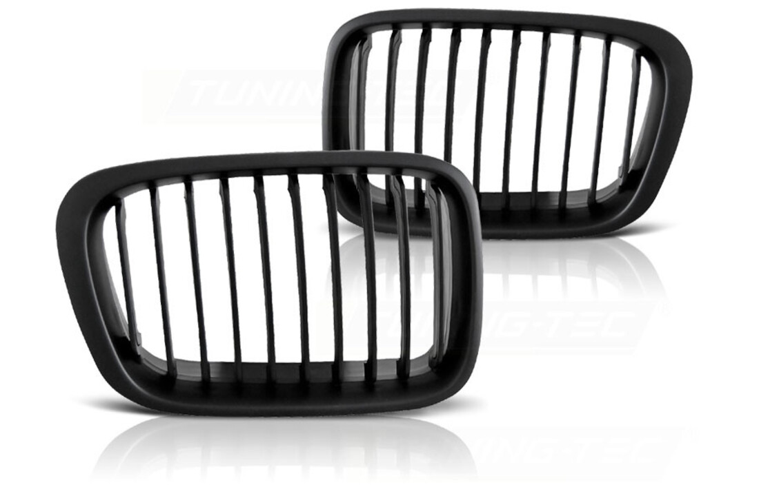 Grill geschikt voor BMW E46 05 98-08 01 zwart mat